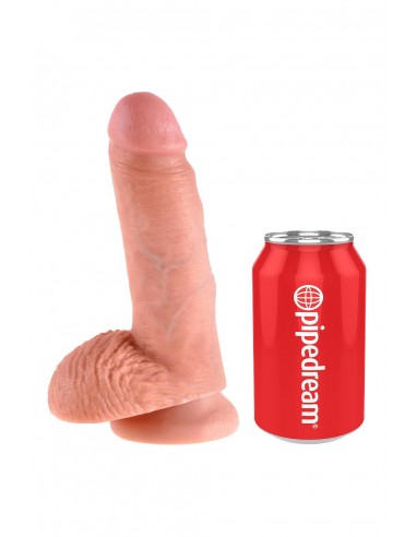 KING COCK 7 INCH COCK WITH BALLS LIGHT