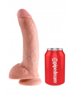 KING COCK 9 INCH COCK WITH BALLS LIGHT