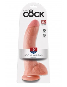 KING COCK 9 INCH COCK WITH BALLS LIGHT 2