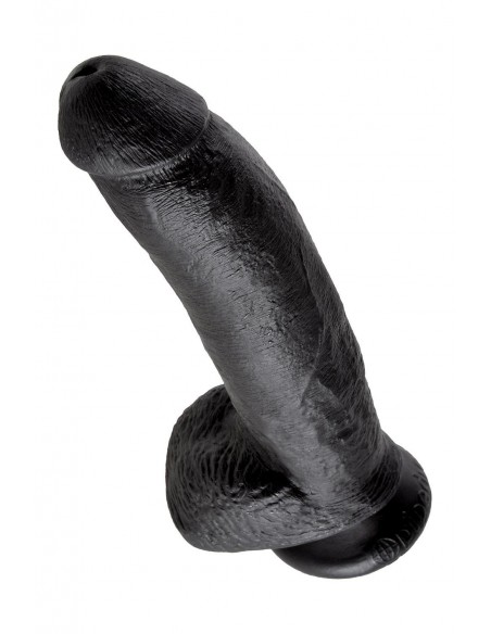 KING COCK 9 INCH COCK WITH BALLS BLACK