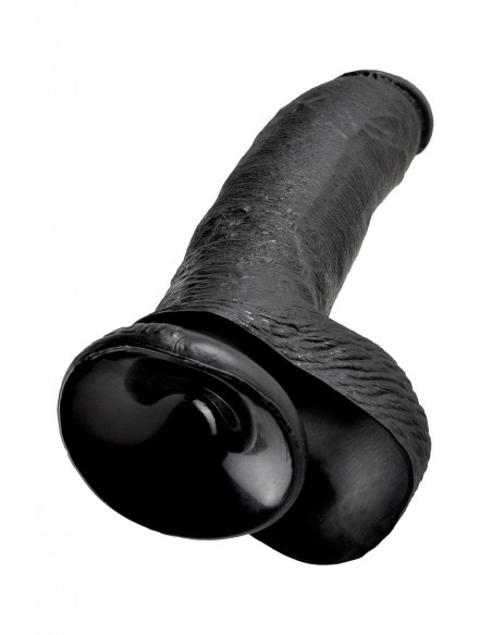 KING COCK 9 INCH COCK WITH BALLS BLACK