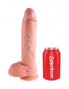 KING COCK 10 INCH COCK WITH BALLS LIGHT