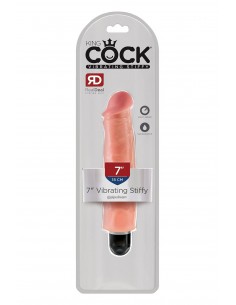 KING COCK 7 INCH VIBRATING STIFFY LIGHT 2