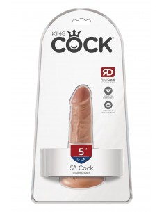 KING COCK 5 INCH COCK TAN 2