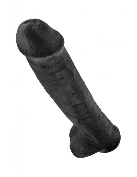 KING COCK 15 INCH COCK WITH BALLS BLACK