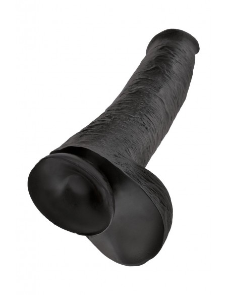 KING COCK 15 INCH COCK WITH BALLS BLACK