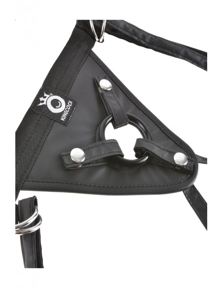 KING COCK FIT RITE HARNESS BLACK
