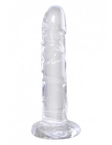 KING COCK CLEAR 6 INCH CLEAR