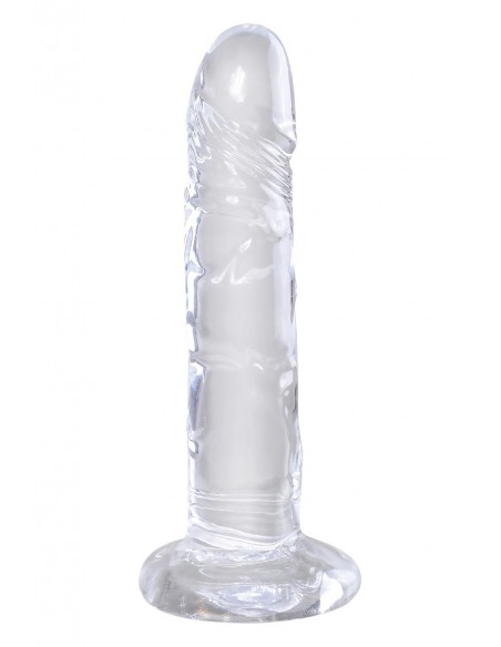 KING COCK CLEAR 6 INCH CLEAR