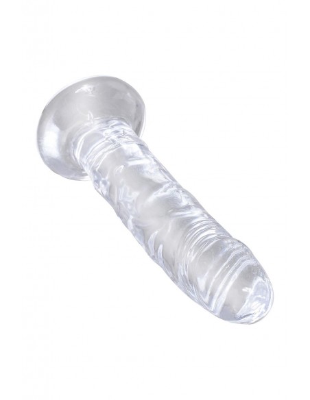 KING COCK CLEAR 6 INCH CLEAR