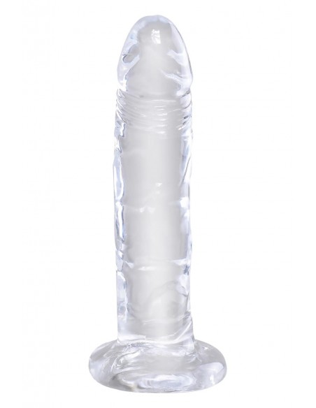 KING COCK CLEAR 6 INCH CLEAR