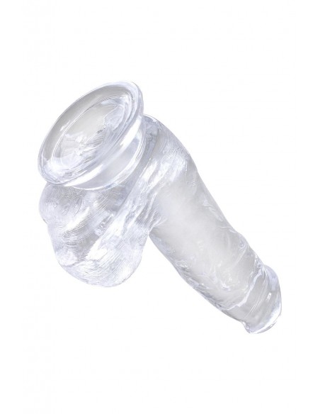 KING COCK CLEAR 6 INCH COCK WITH BALLS CLEAR