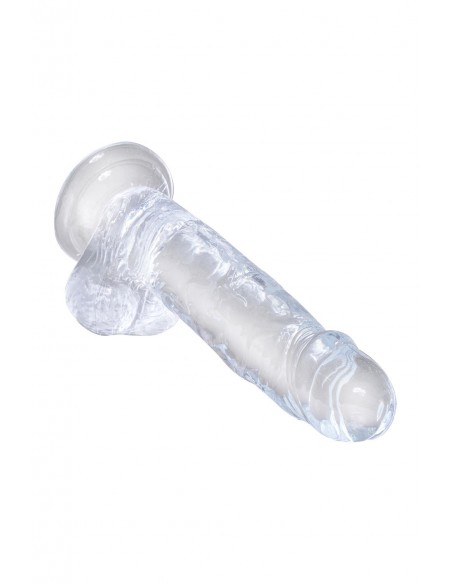 KING COCK CLEAR 7 INCH COCK WITH BALLS CLEAR