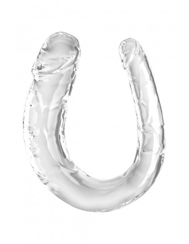 KING COCK CLEAR MEDIUM DOUBLE TROUBLE CLEAR