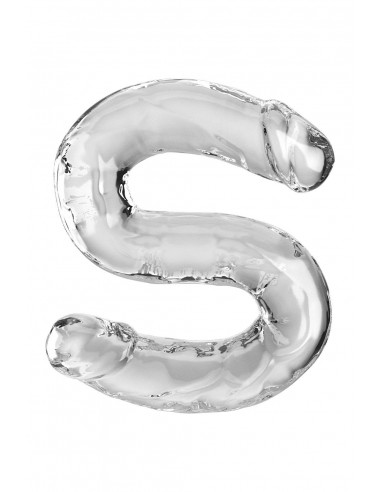 KING COCK CLEAR 18 INCH DOUBLE DILDO CLEAR