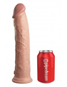 KING COCK ELITE 11 INCH DUAL DENSITY SILICONE COCK LIGHT