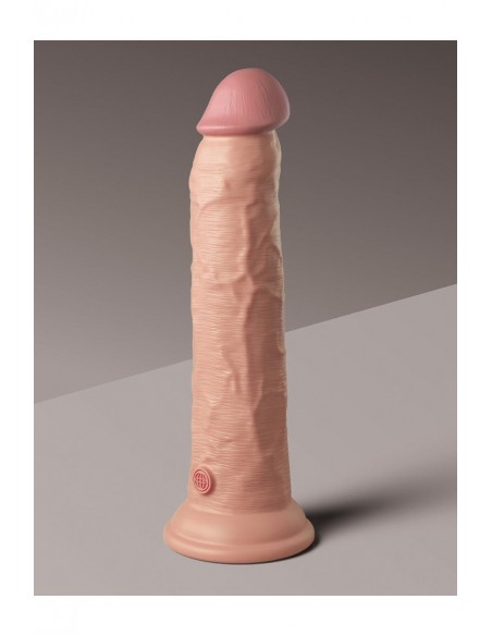 KING COCK ELITE 9 INCH DUAL DENSITY SILICONE COCK LIGHT