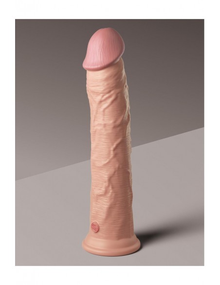 KING COCK ELITE 11 INCH DUAL DENSITY SILICONE COCK LIGHT
