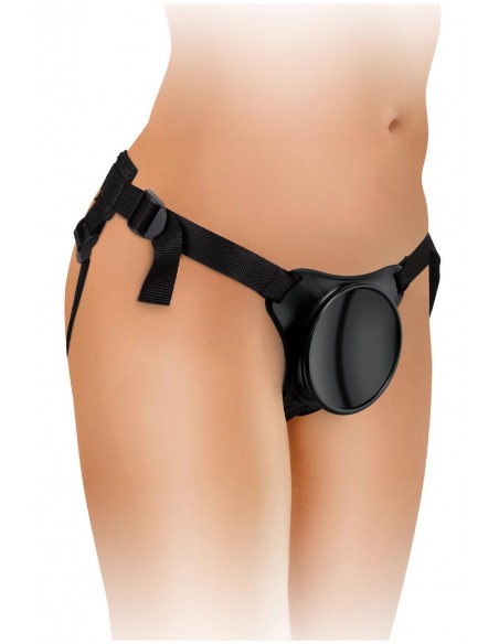 KING COCK ELITE BEGINNER'S SILICONE BODY DOCK KIT BLACK