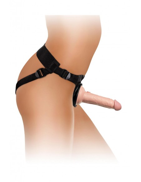 KING COCK ELITE BEGINNER'S SILICONE BODY DOCK KIT BLACK