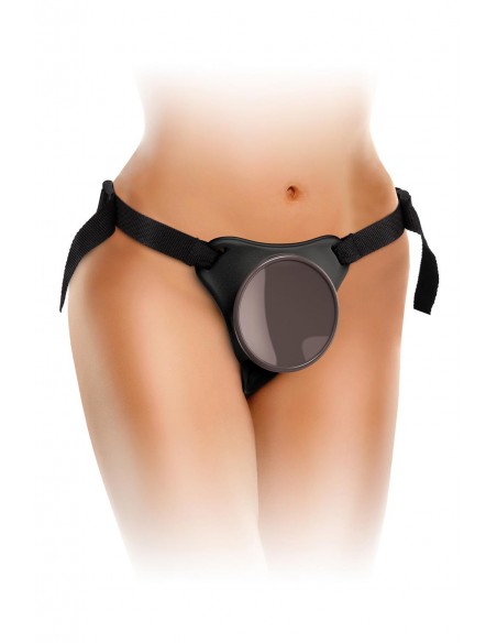 KING COCK ELITE COMFY SILICONE BODY DOCK KIT BLACK