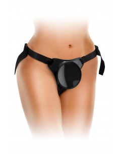 KING COCK ELITE BEGINNER'S BODY DOCK STRAP-ON HARNESS BLACK