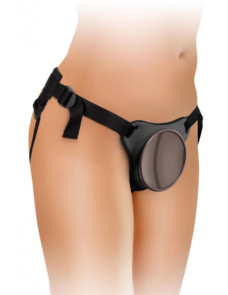 KING COCK ELITE COMFY BODY DOCK STRAP-ON HARNESS BLACK