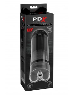 PDX ELITE EXTENDER PRO VIBRATING PUMP CLEAR 2