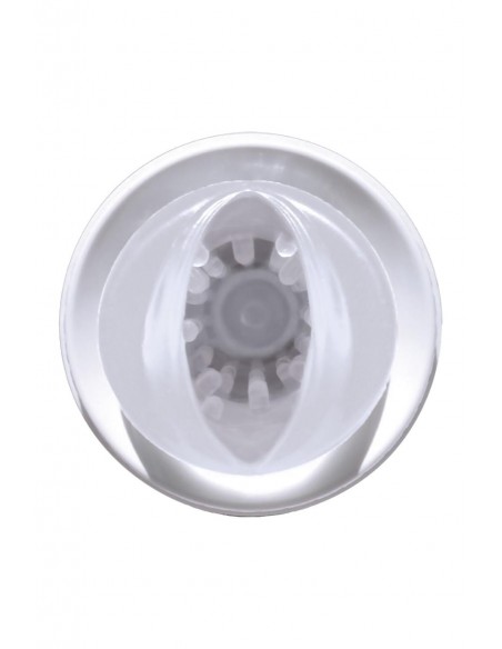 PDX EXTREME RECHARGEABLE ROTO-BATOR PUSSY WHITE