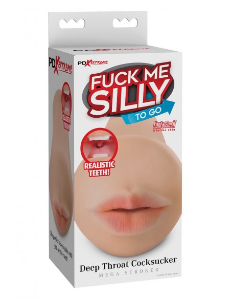 PDX EXTREME FUCK ME SILLY TO GO - DEEP THROAT COCKSUCKER MEGA STROKER LIGHT