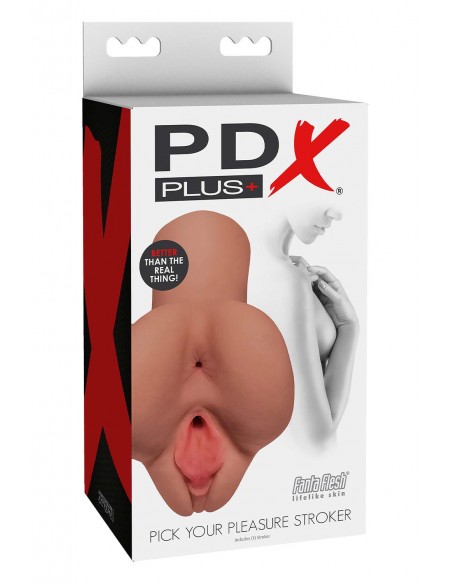 PDX PLUS PICK YOUR PLEASURE STROKER TAN