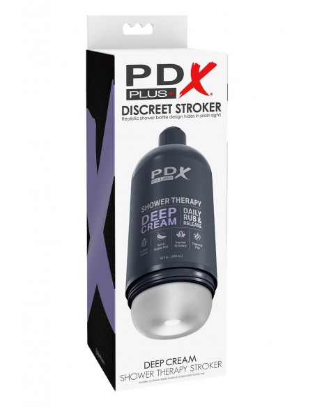 PDX PLUS SHOWER THERAPY - DEEP CREAM CLEAR