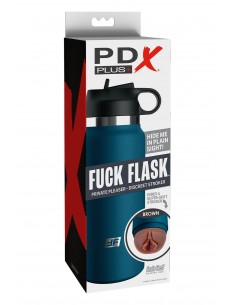 PDX PLUS FUCK FLASK PRIVATE PLEASER DISCREET STROKER BROWN 2