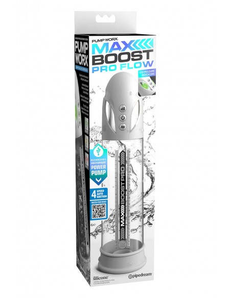 PUMP WORX MAX BOOST PRO FLOW WHITE
