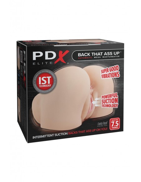 PDX ELITE BACK THAT ASS UP AUTOMATIC MEGA MASTURBATOR - LIGHT