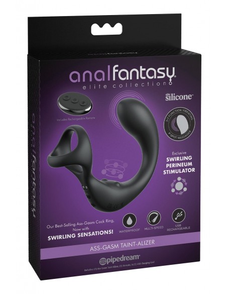 ANAL FANTASY ELITE ASS-GASM TAINT-ALIZER BLACK