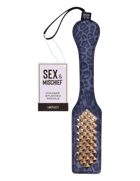 SPORTSHEETS COUGAR STUDDED PADDLE