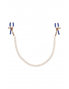 SPORTSHEETS COUGAR CHAINED NIPPLE CLAMPS
