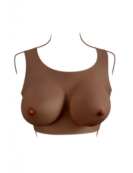 GENDER X UNDERGARMENTS - PLATE D-CUP DARK