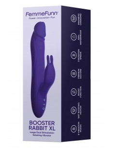 FEMMEFUNN BOOSTER RABBIT XL DARK PURPLE 2