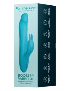 FEMMEFUNN BOOSTER RABBIT XL TURQUOISE 2
