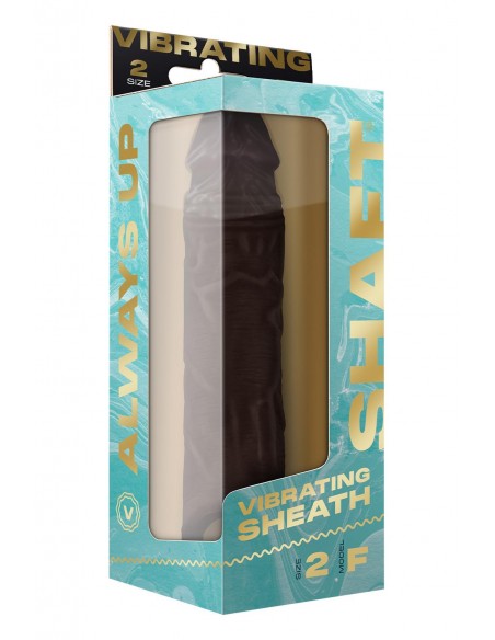 SHAFT VIBRATING SHEATH SIZE 2 MAHOGANY