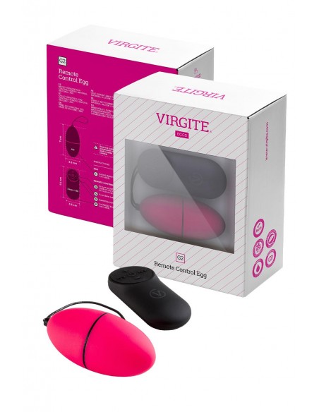 VIRGITE G2 REMOTE CONTROL EGG G2 PINK