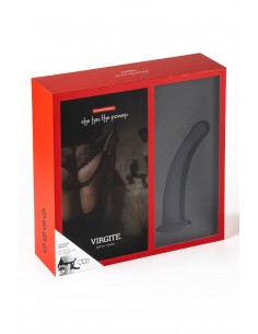VIRGITE  UNIVERSAL HARNESS WITH BLACK DILDO SIZE M BLACK 2