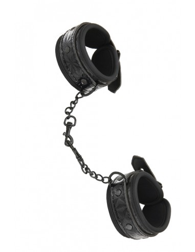 WHIPSMART DIAMOND HAND CUFF BLACK
