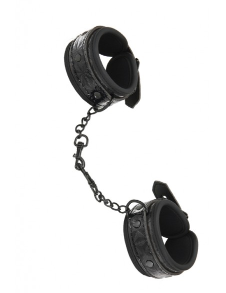 WHIPSMART DIAMOND HAND CUFF BLACK