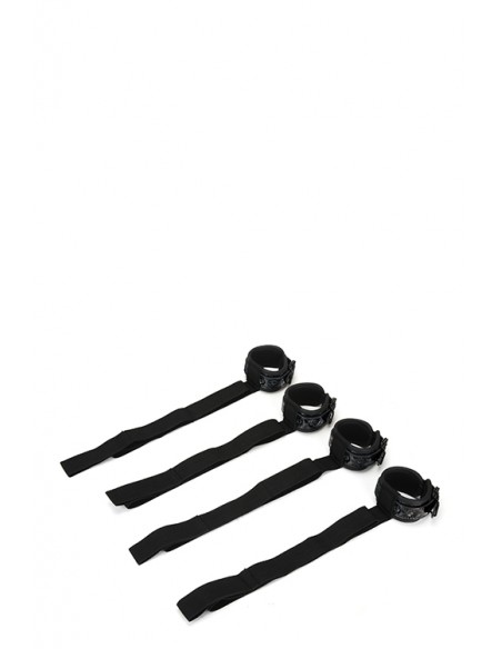 WHIPSMART DIAMOND BED RESTRAIN KIT BLACK