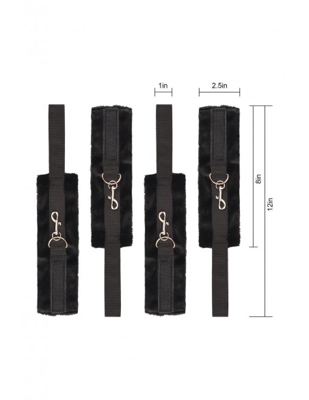 BLAZE BED RESTRAINT SET