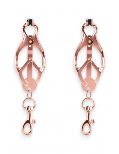 BOUND NIPPLE CLAMPS C3 ROSE Or