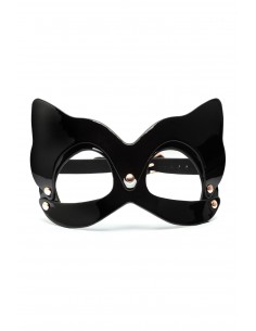 KINKY DIVA CAT MASK BLACK